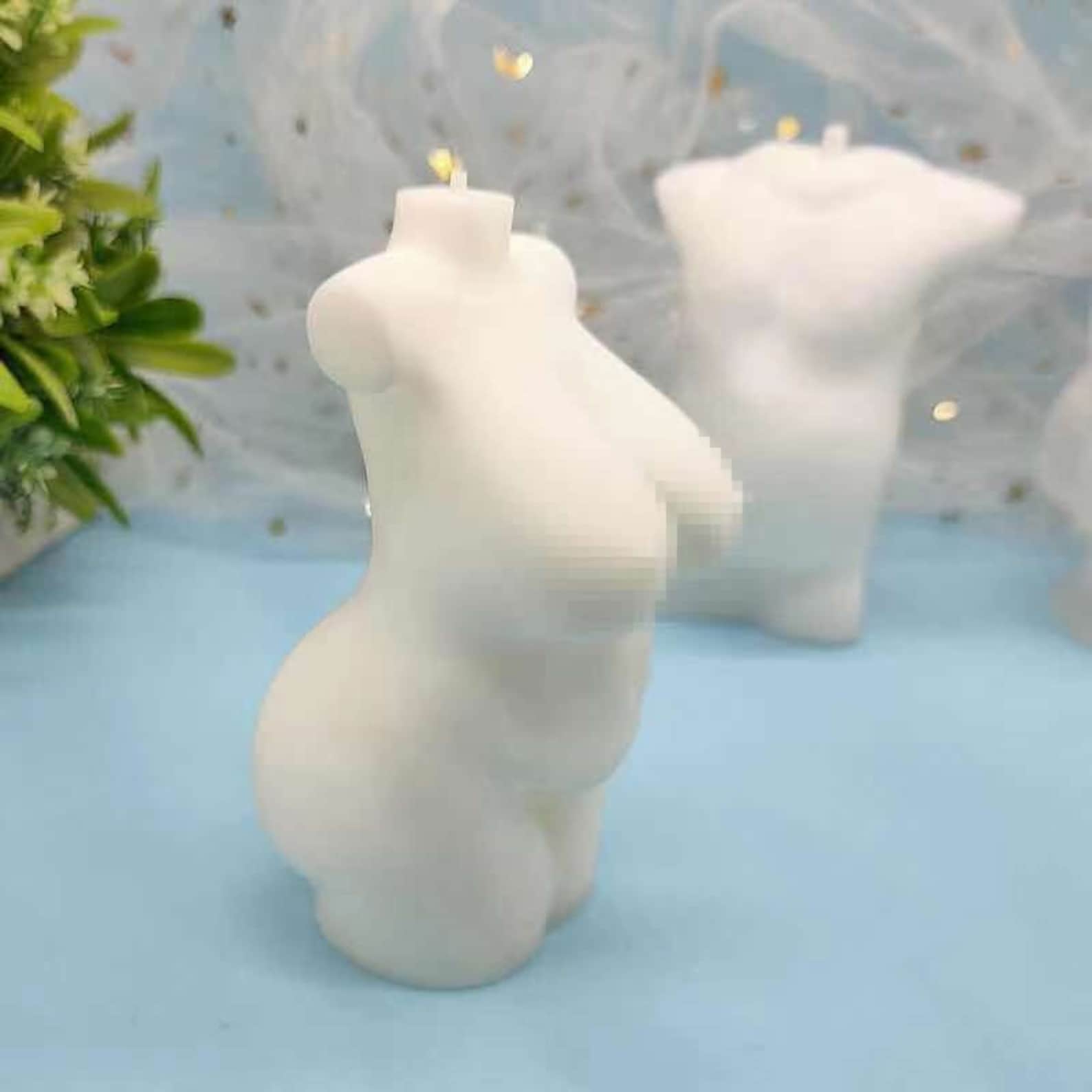 Fat Woman Body Candle Making Moldfemale Body Candles Etsy