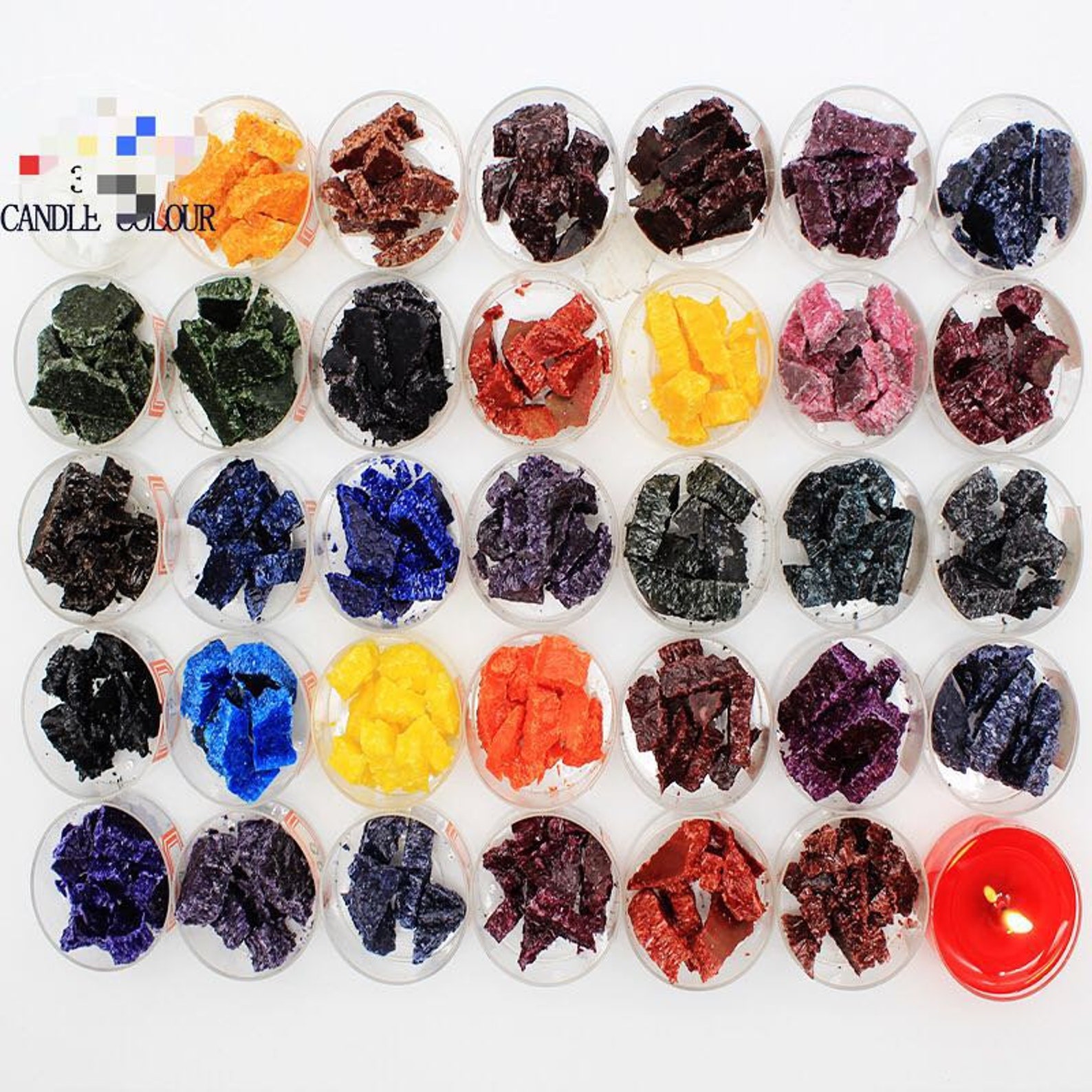 DIY Candle Color Candle Pigment Wax Melt Dye wax Melt Color Etsy