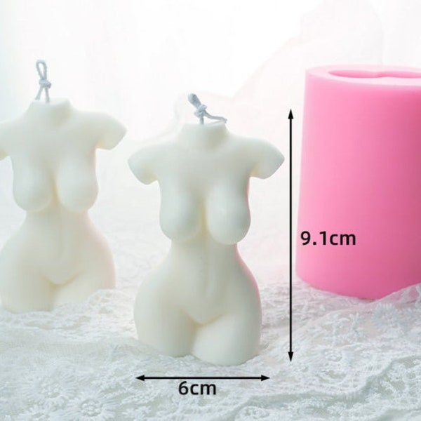Female Body Candle Molds Etsy