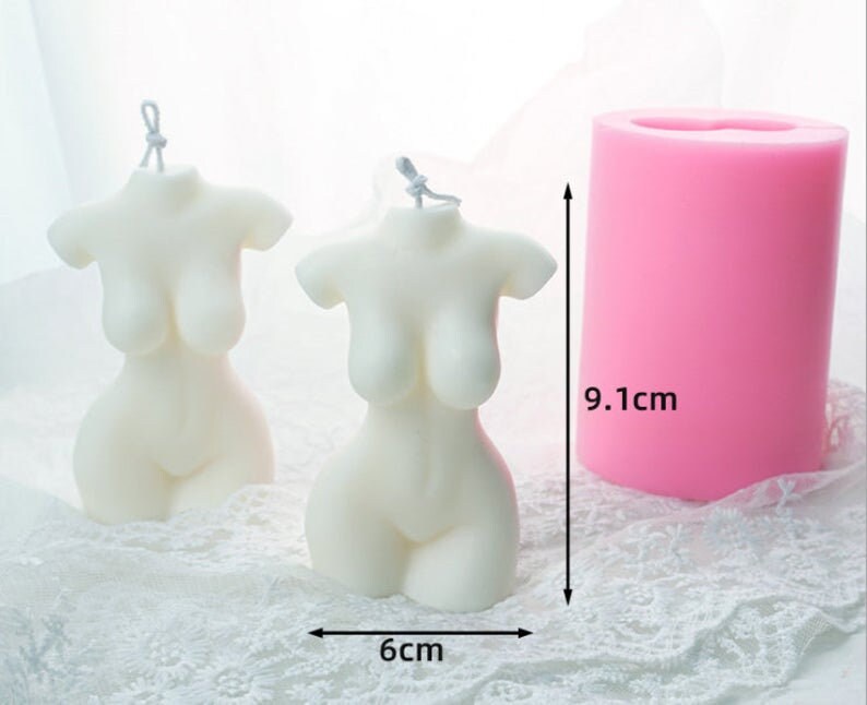 Body Mold Candlebody Candle Making Moldbody Mold Etsy