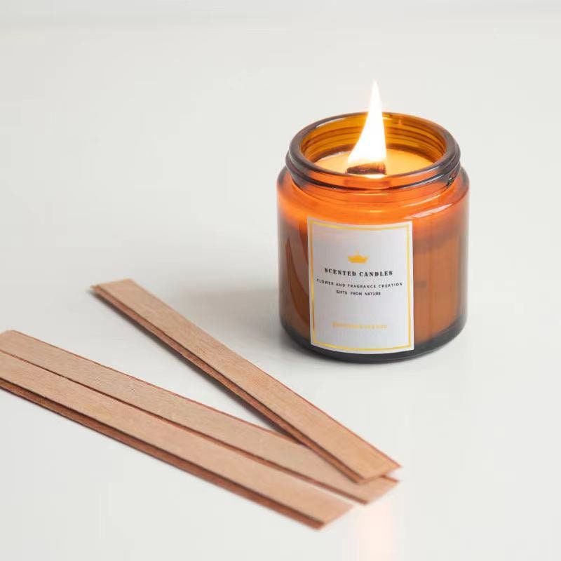 Wood Wicks Crackling Wood Wicks Authentic Wooden Wicks With Etsy