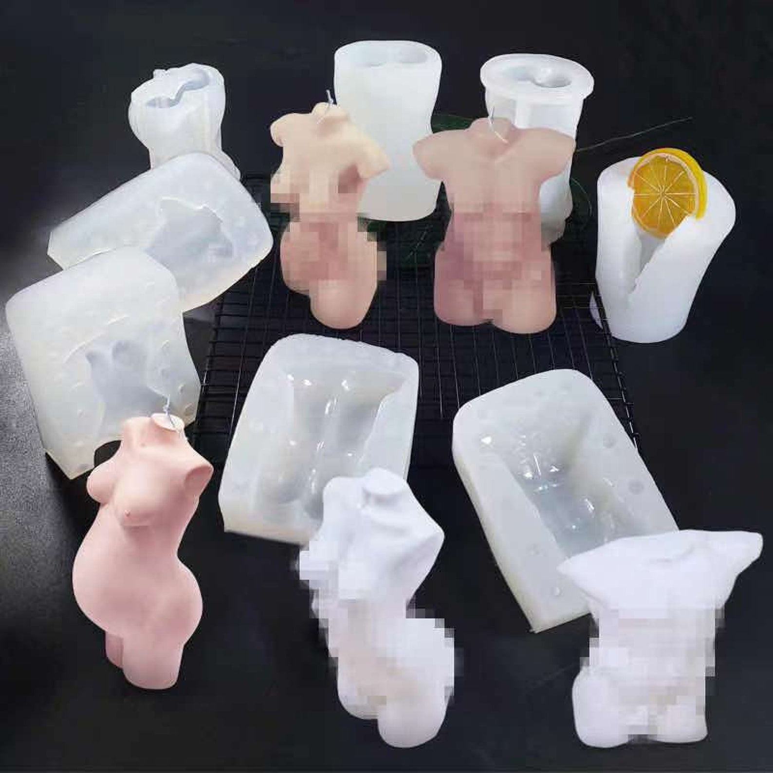 Woman Body Resin Mold Body Candle Mold Handmade Soap Mold Etsy