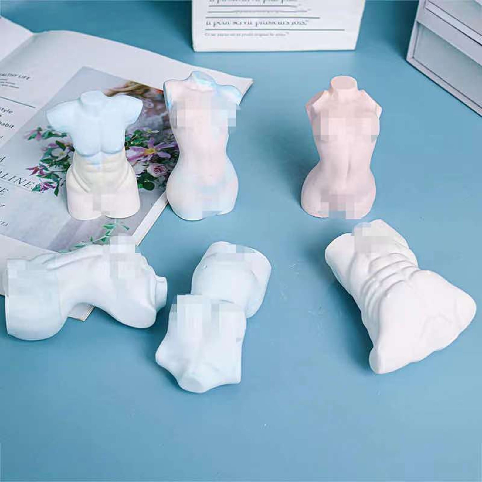 Body Candle Mold Woman Body Resin Mold Soap Body Mold Silicone Etsy