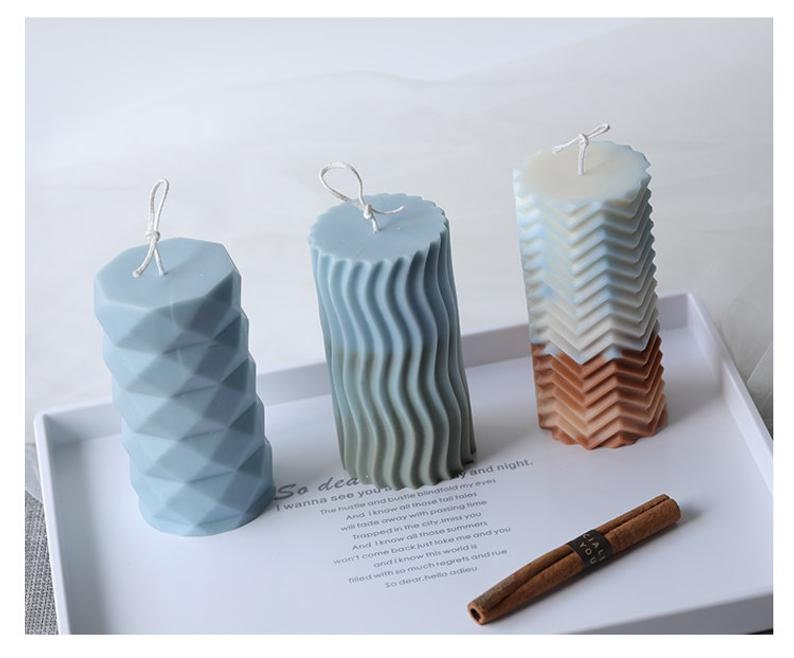 Spiral Candle Moldspiral Candle Holderdiy Handmede Candle Etsy