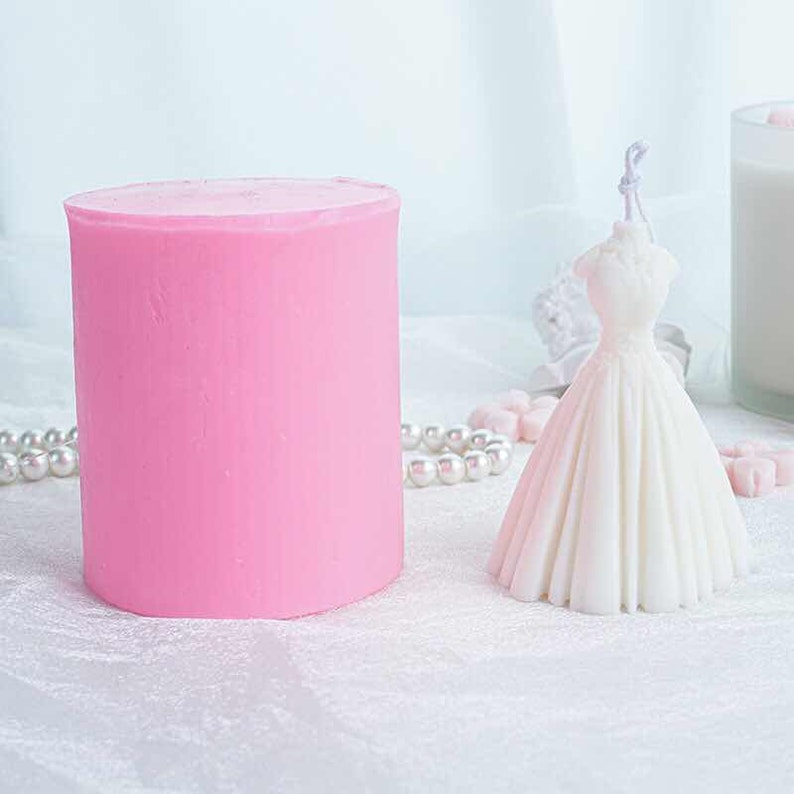 Bride Wedding Dress Candle Making Moldunique Candles Etsy