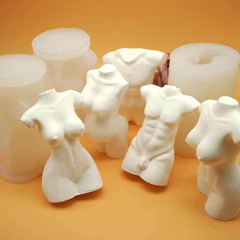 Body Candle Mold Woman Body Resin Mold Soap Body Mold Silicone Etsy