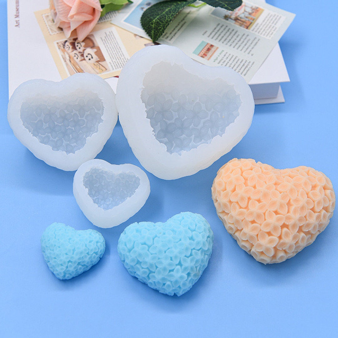 Heart Mold,cake Mold,candle Making Mold,soap Mold,chocolate Mold ...