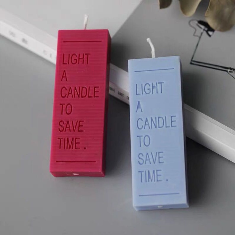 Letter Candle Making Molddiy Handmede Candle Making Etsy