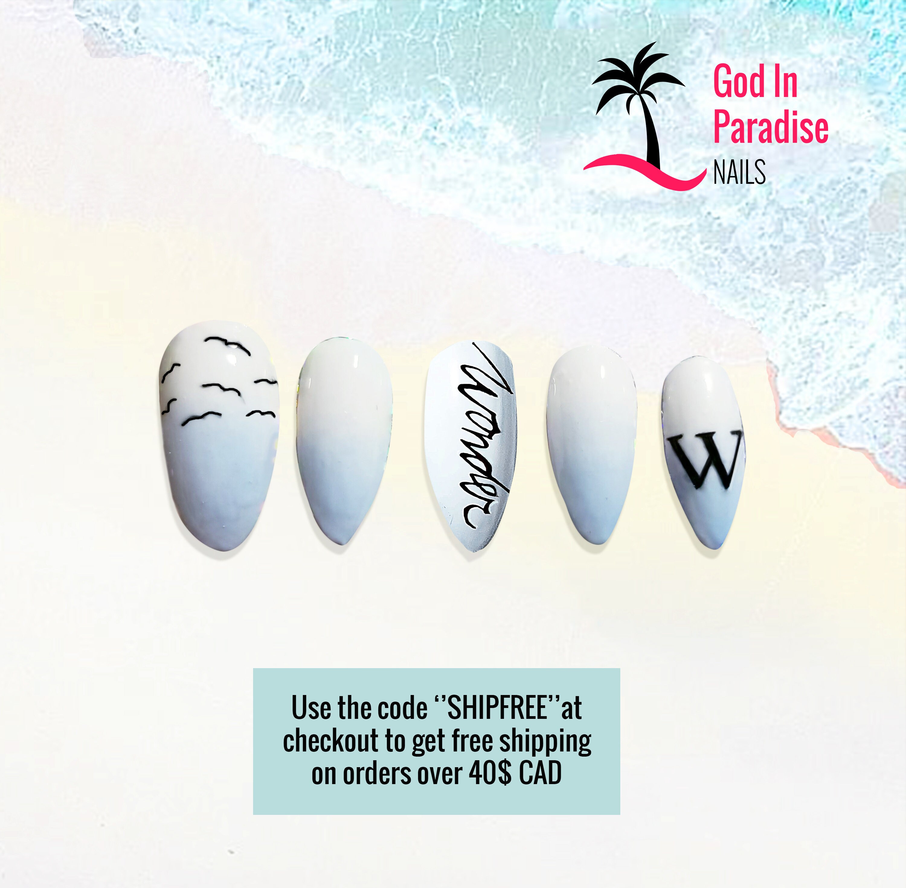 Pulse sobre las uñas Wonder Shawn Mendes Nail set Uñas | Etsy México