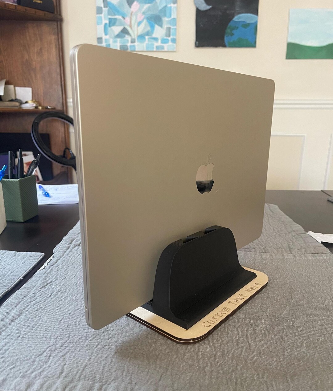 Computer Hold Self Clamping Laptop Standing Holder - Etsy Australia