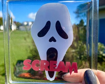 Scream Movie Poster Resin Coaster