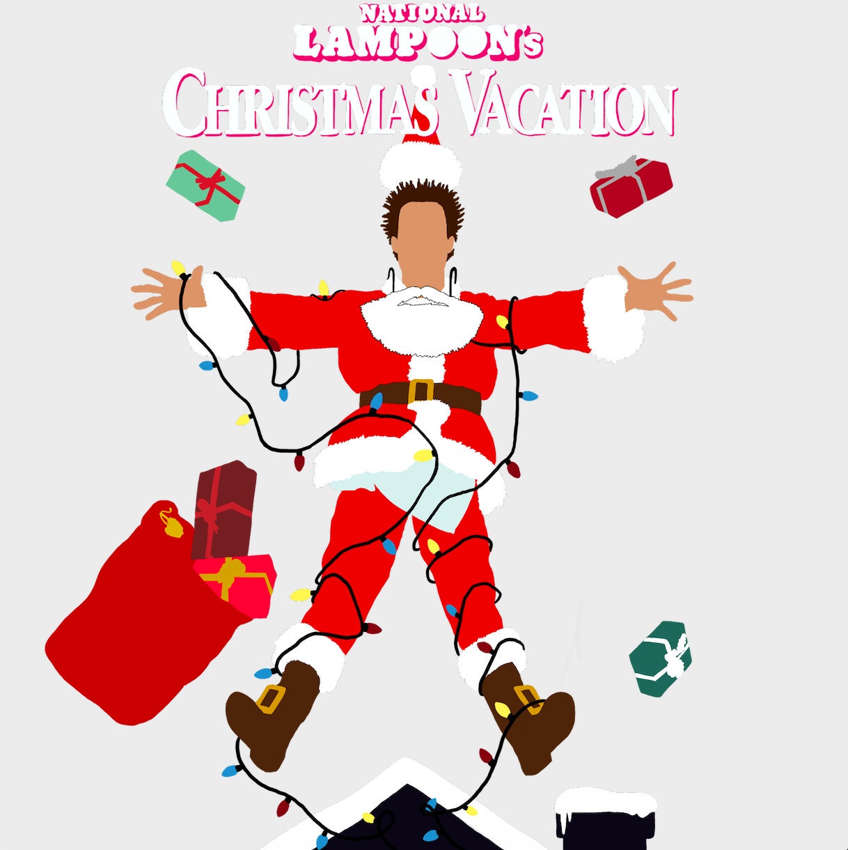 National Lampoon's Christmas Vacation Movie Poster Resin | Etsy