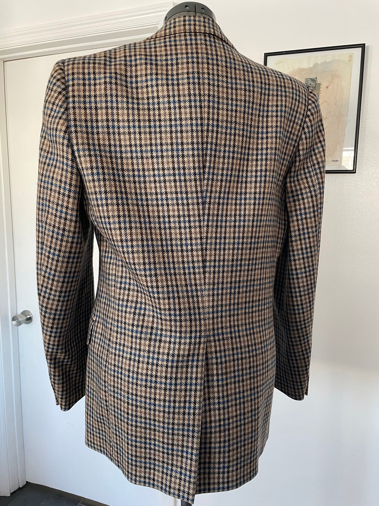 Vintage Jaeger Men's 100 Wool Jacket Etsy