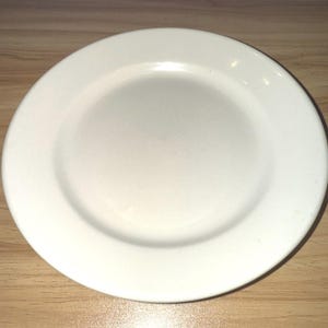 Vintage Gourmet Vitt Brödfat Nästa Dag 18 cm