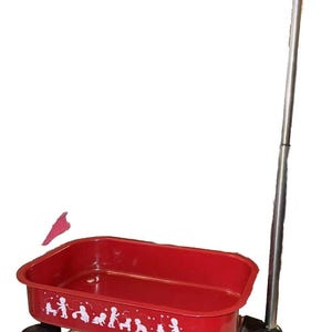 Little Red Wagon Pull Toy