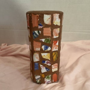 Ceramic Mosaic Vase