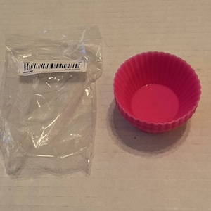 12PC Silicone Soft Cake Muffin Chocolate Cupcake Bakeware Baking Cup Mold