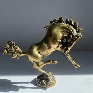 Vintage Brass Horse