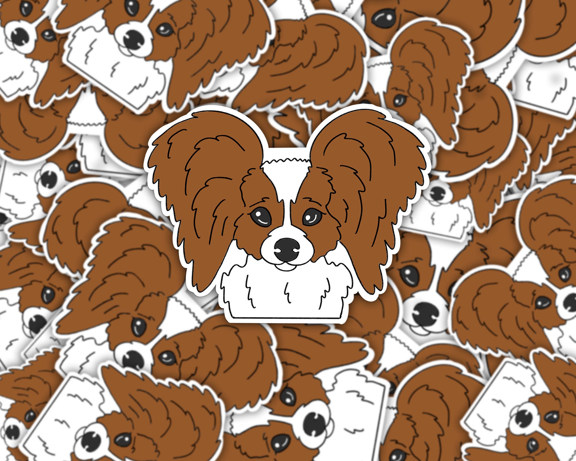 10, 40, 80 Pcs Cute Dogs Sticker Pack, Funny Kawaii Cartoon Pet