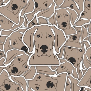 Sticker | Magnet | Weimaraner dog sticker | big dog | waterproof sticker | cute dog sticker | weimaraner magnet | dog magnet