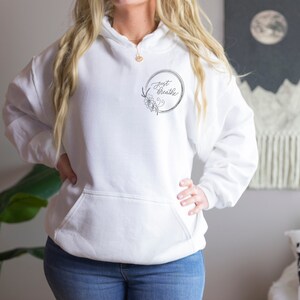 Unisex Just Breathe First Kapuzenpullover, Geschenk freundin, plus size, süßes Sweatshirt, Sweatshirt, mehrere Farben, kuscheliges Sweatshirt