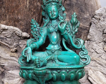 Green Tara Statue