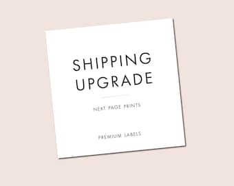Add-on: shipping upgrade