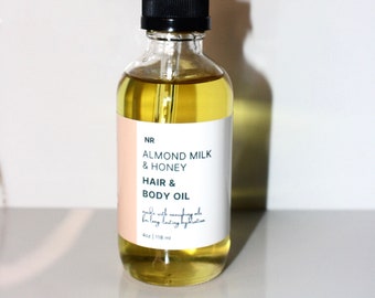Almond Milk + Honey Hair & Body Oil