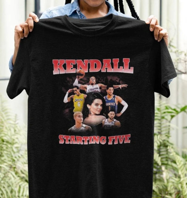Kendall Starting Five Shirt Loahaddian Kendall Jenner Team - Etsy UK