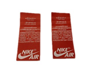 nike air tongue tag for sale