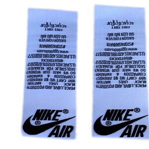 custom nike tongue tag