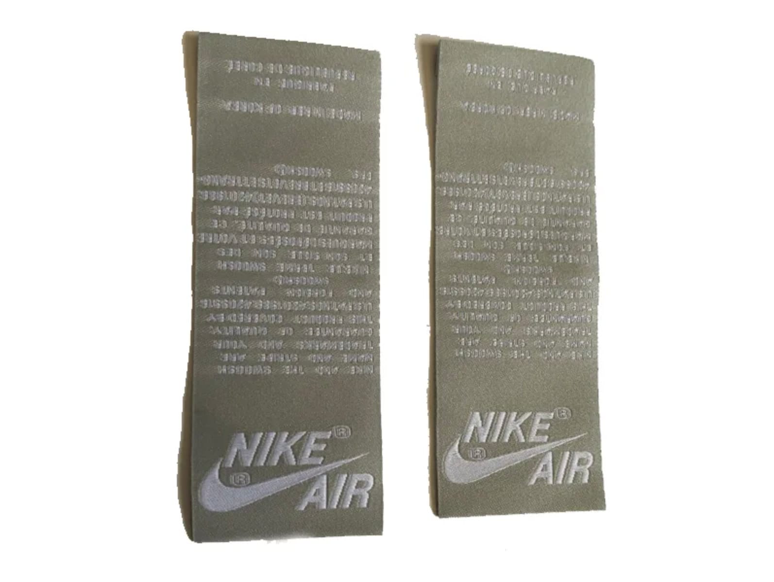 custom nike tongue tag