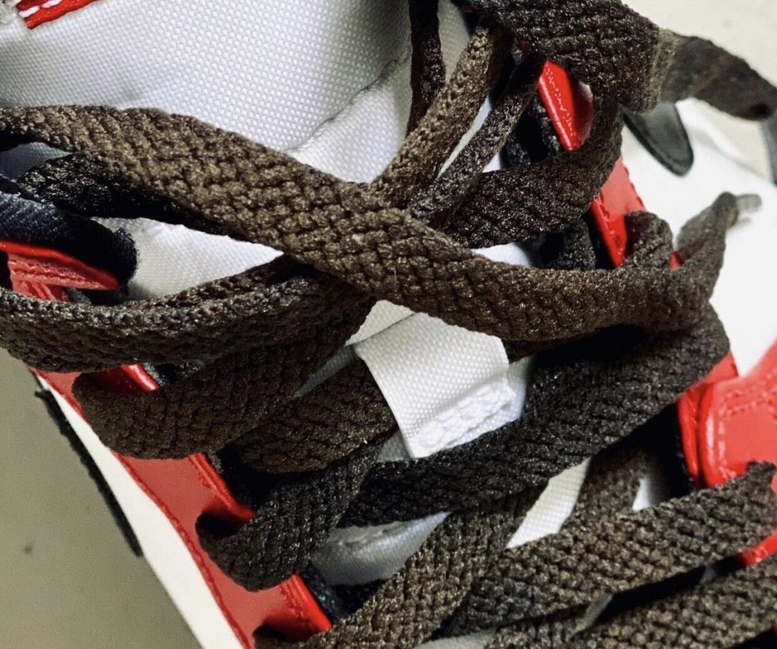 Air Jordan 1 Laces Black Aged Retro Vintage Various sizing | Etsy