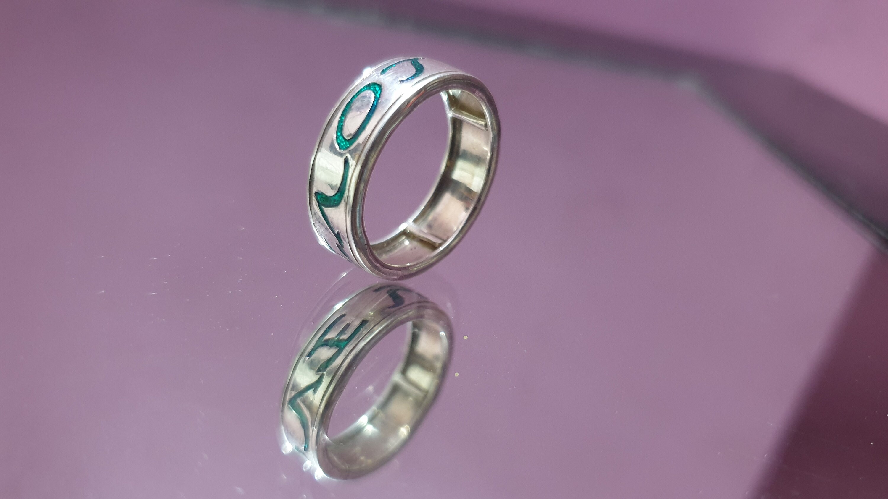 Spinner Ring Thumb Ring Spinner Band Worry Ring Fidget | Etsy