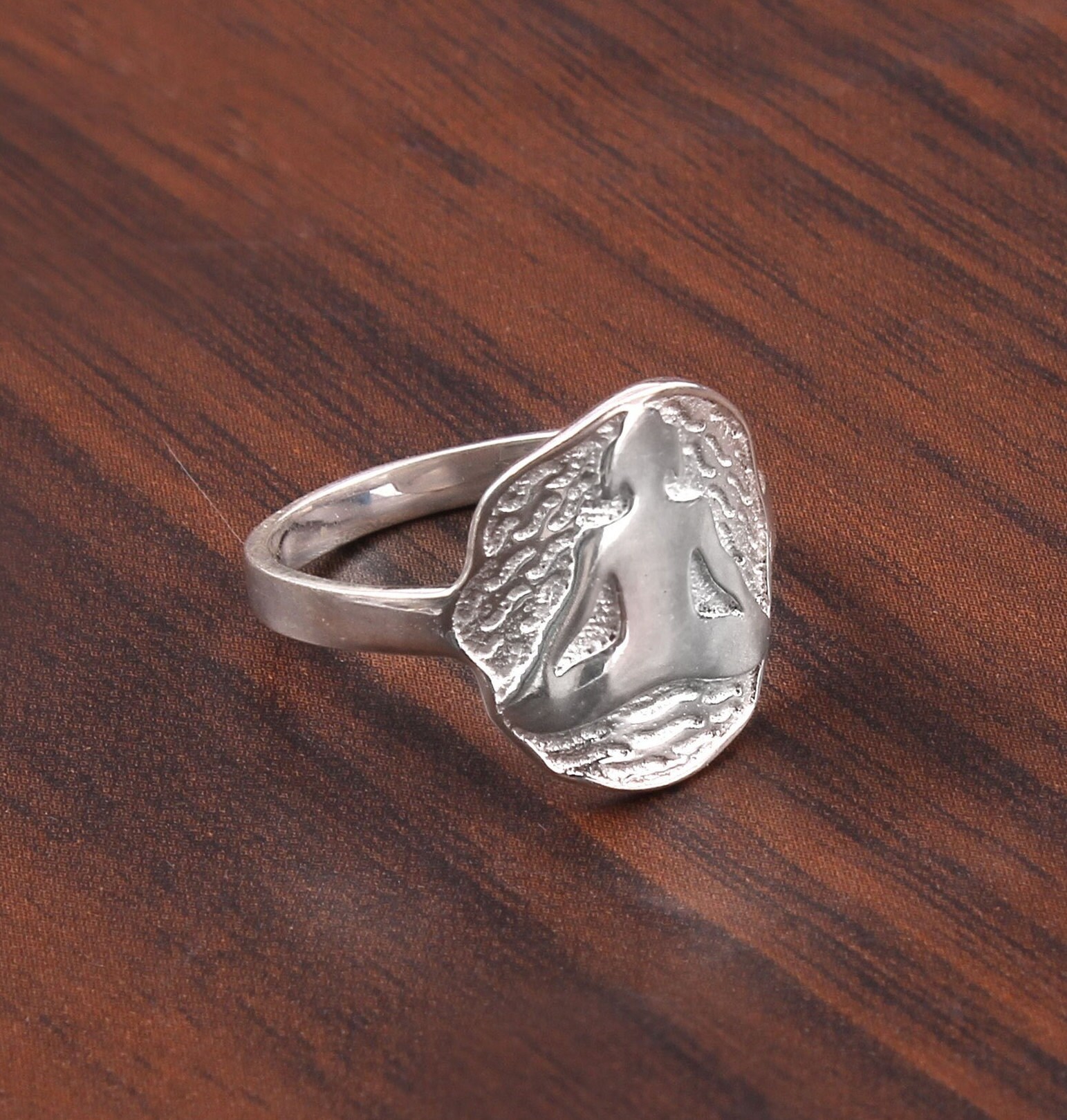 Silver buddha ring - Etsy 日本