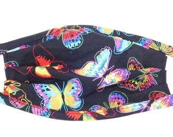 Colorful Butterflies Mask