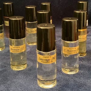 Designer Fragrances oils uncut 1oz roll on Men & Women.