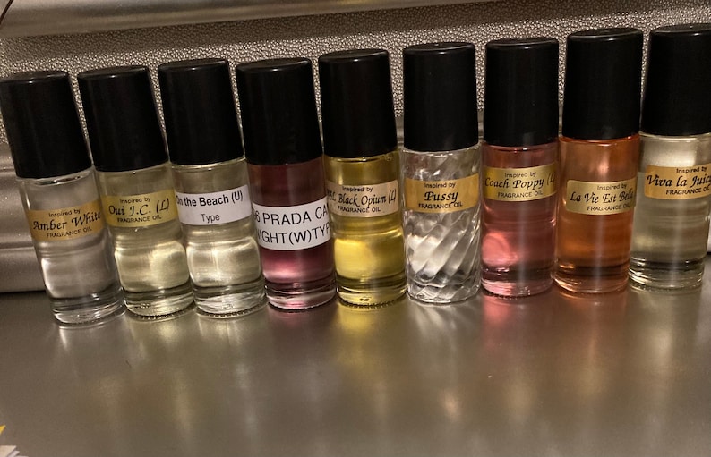 Designer Fragrances Oils Uncut 1oz Roll on Men & Women. Etsy