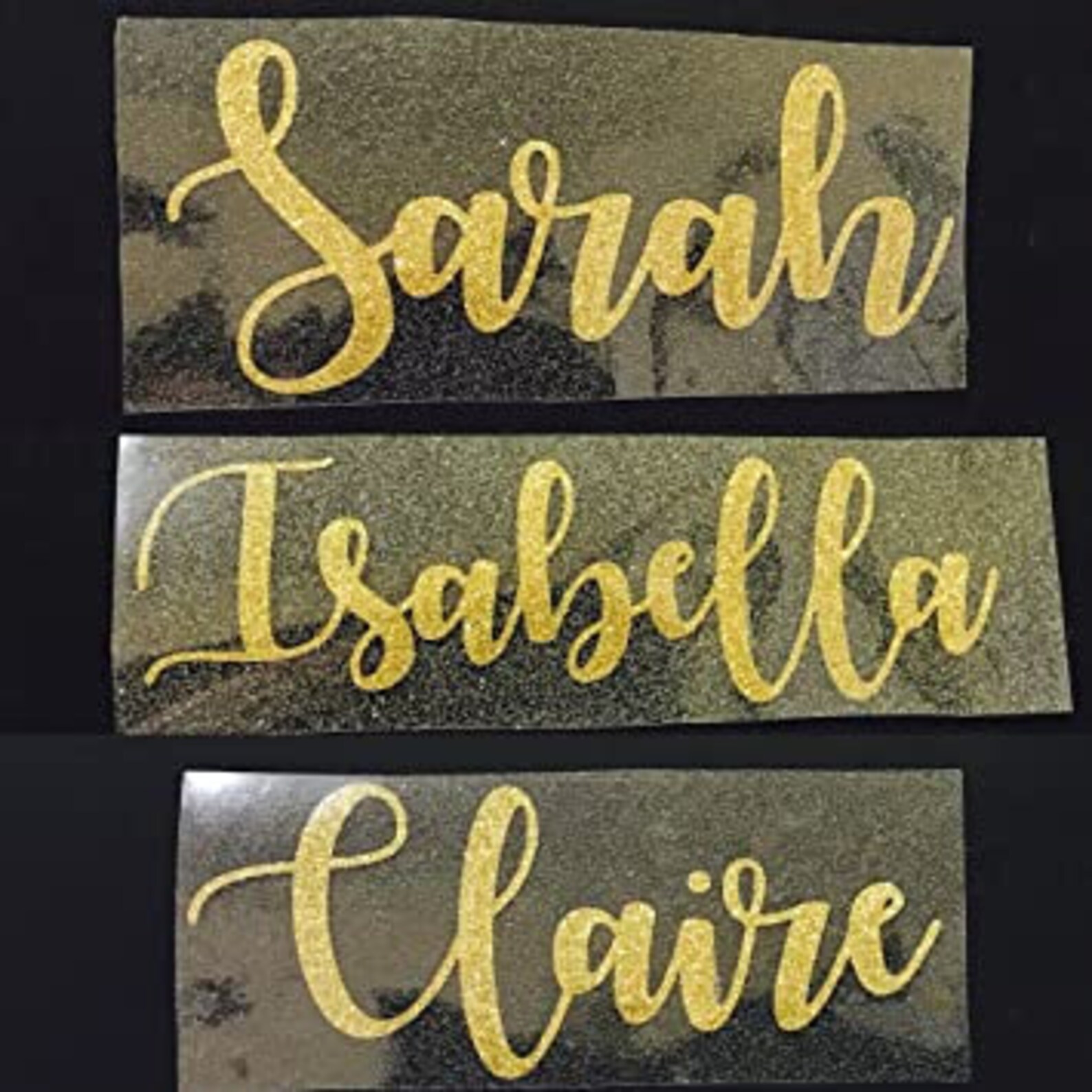 iron on vinyl photo text numbers logo glitter print etsy