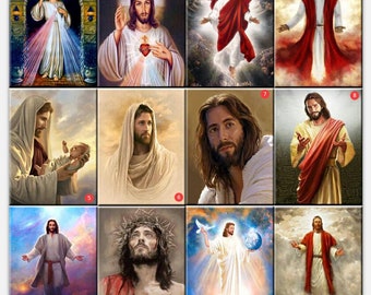 5D Full Drill Diamond Painting Cross Stitich Jesus Kits Art Embroidery Present