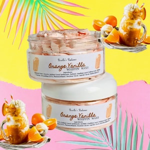 Orange Vanilla Whippin’ Wash | Whipped Soap | Skincare | Shaving Cream