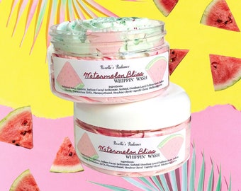 Watermelon Whippin' Wash | Whipped Soap | Skincare | Shaving Cream