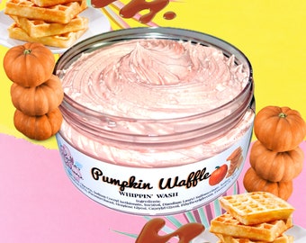 Pumpkin Waffle Whippin' Wash | Whipped Soap | Body Butter | Skincare | Shaving Cream | Fall