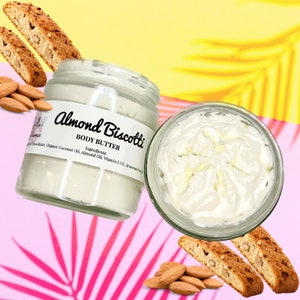 Almond Biscotti Body Butter | Moisturizer | Lotion | Bakery Scents | Body Butters