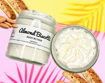 Almond Biscotti Body Butter | Moisturizer | Lotion | Bakery Scents | Body Butters