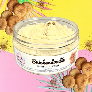 Snickerdoodle Whippin&#39; Wash | Whipped Soap | Body Butter | Skincare | Shaving Cream | Fall