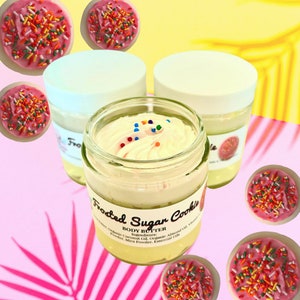 Bodyboter voor koekje van matsuiker | Slagroomboter | Bakkerijgeuren | Vochtinbrengende crème | Lotion | Suikerscrub