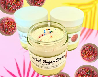 Frosted Sugar Cookie Body Butter | Whipped Body Butter | Bakery Scents | Moisturizer | Lotion | Sugar Scrub