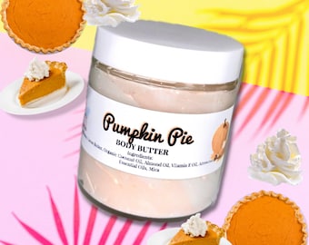Pumpkin Pie Body Butter | Moisturizer | Lotion | Bakery Scents | Body Butters | Fall | Autumn | Holiday Fragrances