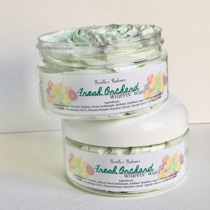 Fresh Orchard Whippin&#39; Wash | Whipped Soap | Skincare | Shaving Cream